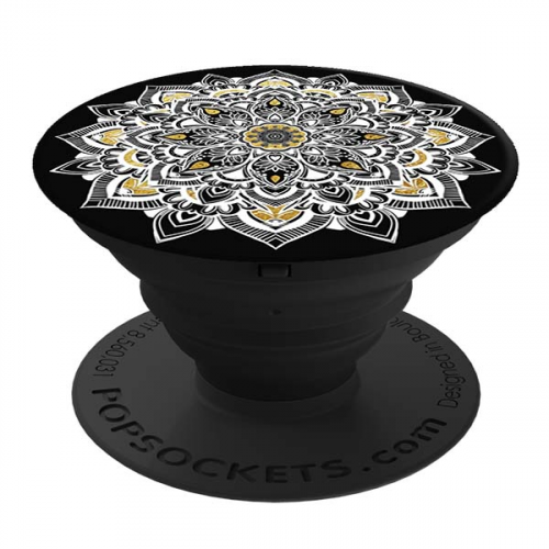 Кольцо-держатель для телефона Popsockets Golden Lace (101685)