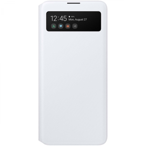 Чехол Samsung S View Wallet Cover для A51, White