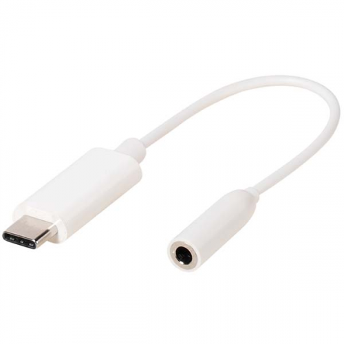 Разветвитель для компьютера Vivanco Type-C папа/Jack3.5 мама 0,1м (45389)