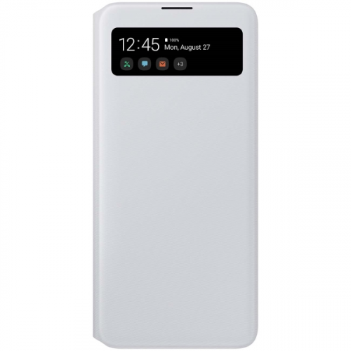 Чехол Samsung S View Wallet Cover для A71, White