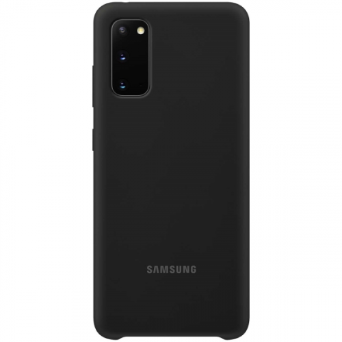 Чехол Samsung Silicone Cover для Galaxy S20, Black