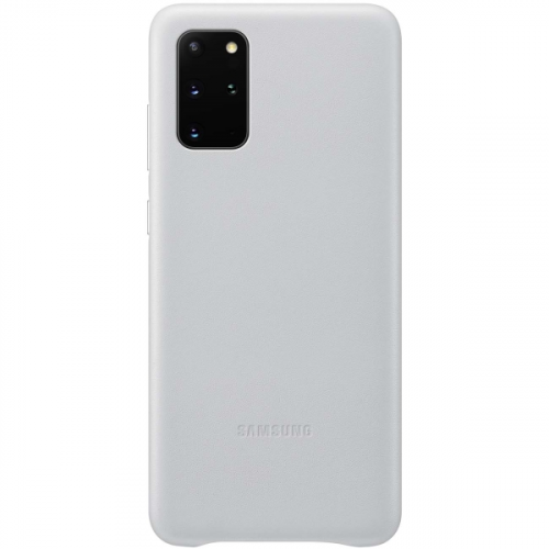 Чехол Samsung Leather Cover для Galaxy S20+, Silver