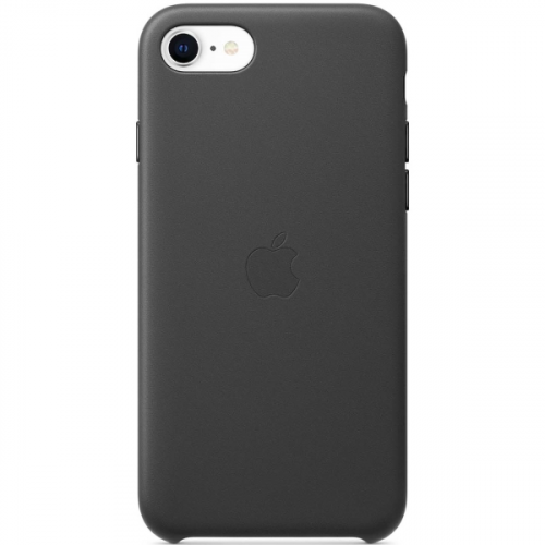 Чехол Apple iPhone SE 2020/7/8 Leather Case Black
