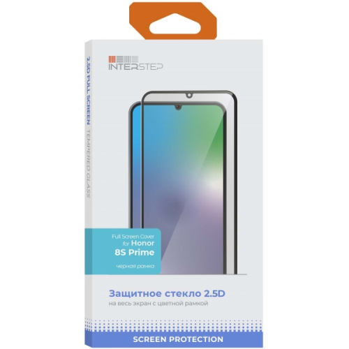 Защитное стекло InterStep FSC для Honor 8S Prime Black