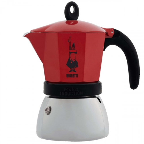 Кофейник Bialetti Moka Induction Red, 6 порций (0004923)
