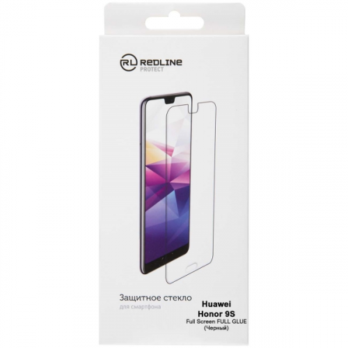 Защитное стекло Red Line Full Screen для Honor 9S, TG FG Black