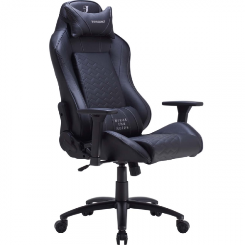 Кресло компьютерное игровое Tesoro TS-F710-Black