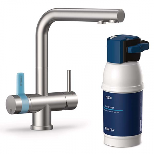 Проточный фильтр Brita Mypure P1 с трехходовым смесителем