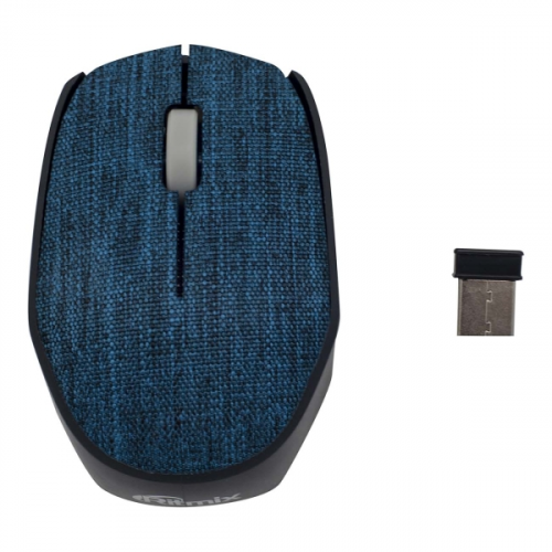 Мышь беспроводная Ritmix RMW-611 Blue fabric