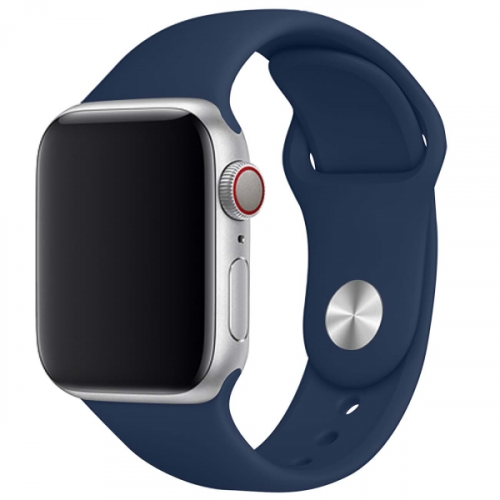Ремешок TFN для Apple Watch 38/40мм Silicone синий кобальт