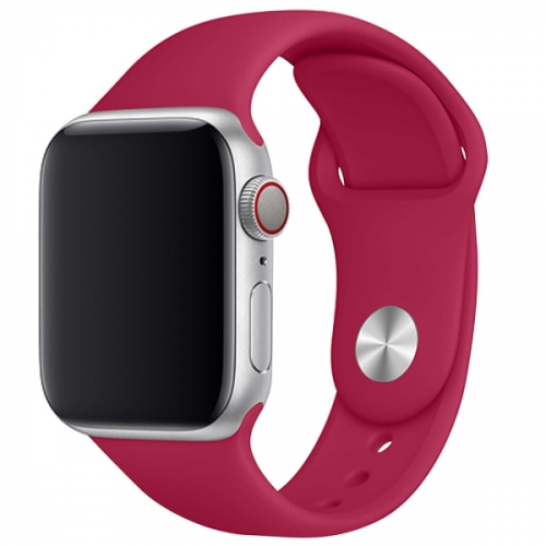 Ремешок TFN для Apple Watch 38/40мм Silicone гранатовый