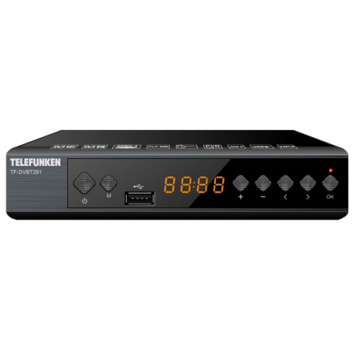 Приемник телевизионный DVB-T2 Telefunken TF-DVBT261