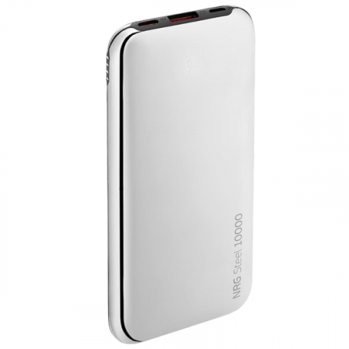 Внешний аккумулятор Deppa NRG Steel 10000mAh Mirror (33558)