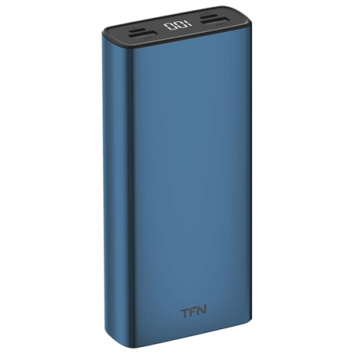 Внешний аккумулятор TFN Steel LCD 20000 мАч синий (PB-218-BL)