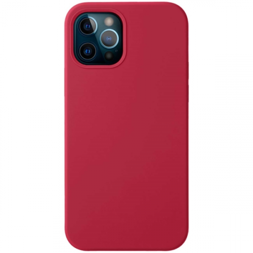 Чехол Deppa Liquid Silicone Pro iPhone 12 Pro/12 красный