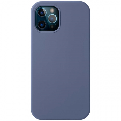 Чехол Deppa Liquid Silicone Pro iPhone 12 Pro/12 серо-лаванд