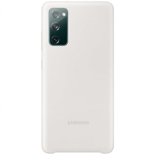 Чехол Samsung Silicone Cover S20 FE White (EF-PG780)