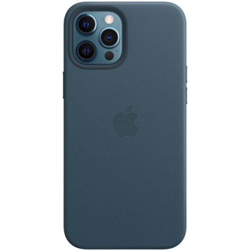 Чехол Apple iPhone 12 Pro Max Leather MagSafe Baltic Blue