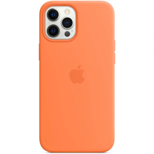 Чехол Apple iPhone 12 Pro Max Silicone MagSafe Kumquat