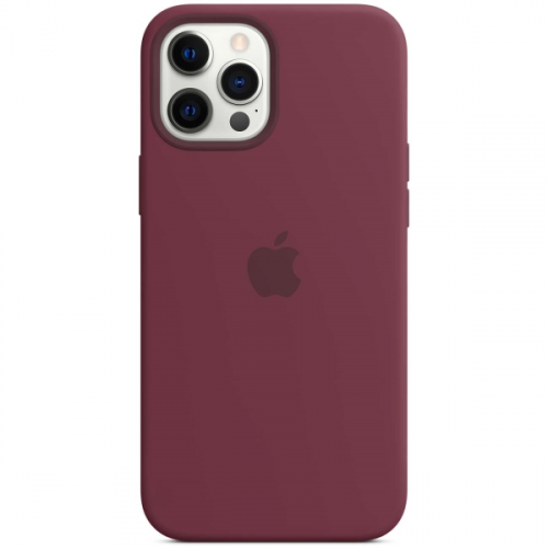 Чехол Apple iPhone 12 Pro Max Silicone MagSafe Plum
