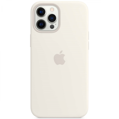 Чехол Apple iPhone 12 Pro Max Silicone MagSafe White