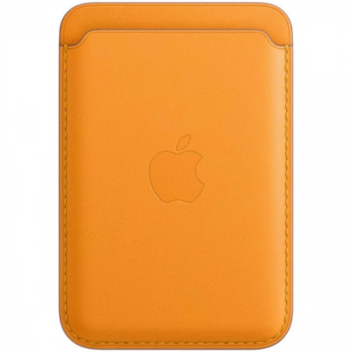 Чехол Apple iPhone Leather Wallet MagSafe California Poppy