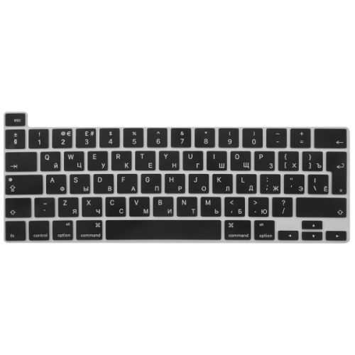 Накладка на клавиатуру для Macbook Barn&Hollis Air 13 (2020) Black (УТ000021886)