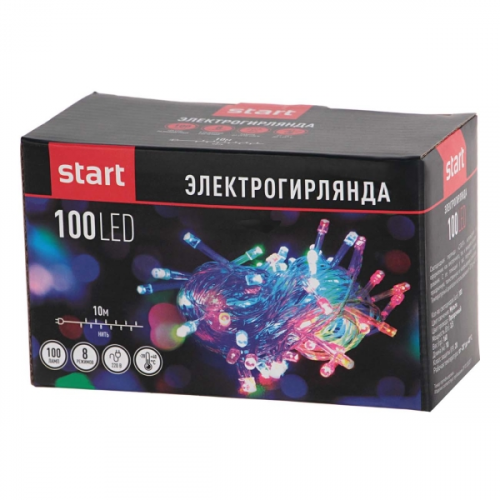 Электрогирлянда Старт 100LED 10м Нить