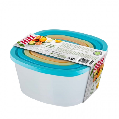 Контейнер для продуктов Hitt H-B102 Набор (5шт.)