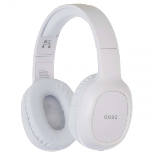 Наушники накладные Bluetooth QUB STN-300 White