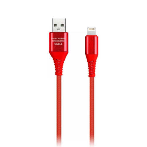 Кабель для iPod, iPhone, iPad Smartbuy 1м Red (iK-512ERGbox)