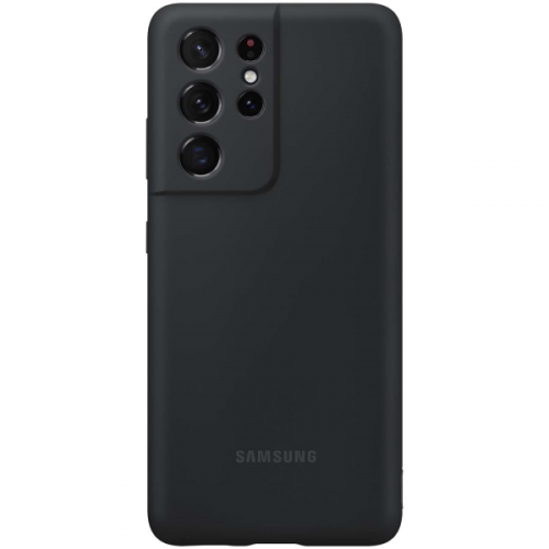 Чехол Samsung Silicone Cover S21 Ultra Black (EF-PG998)