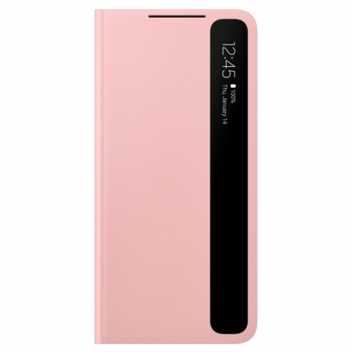 Чехол Samsung Smart Clear View Cover S21+ Pink (EF-ZG996)