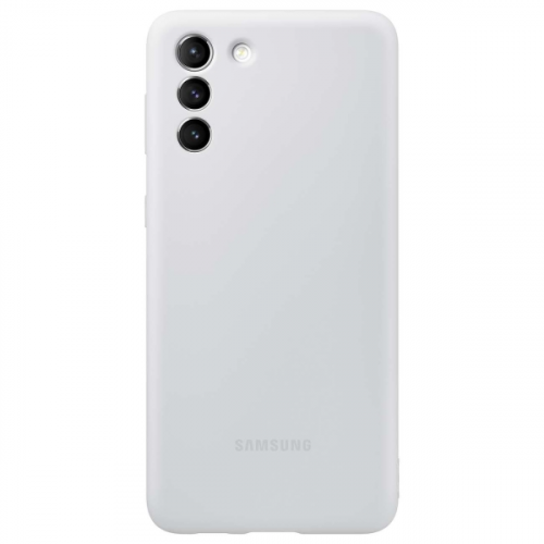 Чехол Samsung Silicone Cover S21+ Light Gray (EF-PG996)