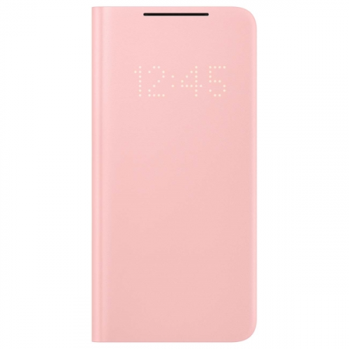 Чехол Samsung Smart LED View Cover S21 Pink (EF-NG991)