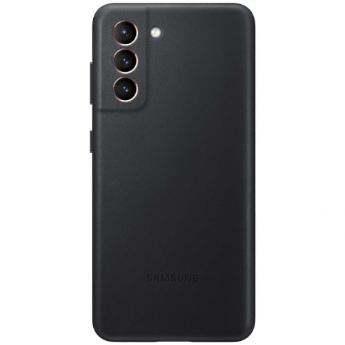 Чехол Samsung Leather Cover S21 Black (EF-VG991)