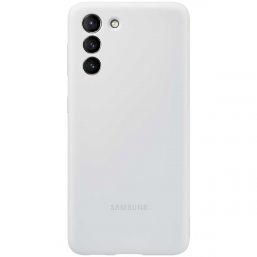 Чехол Samsung Silicone Cover S21 Light Gray (EF-PG991)