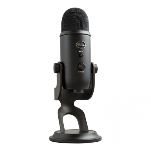 Игровой микрофон для компьютера Blue Yeti Blackout (988-000229)