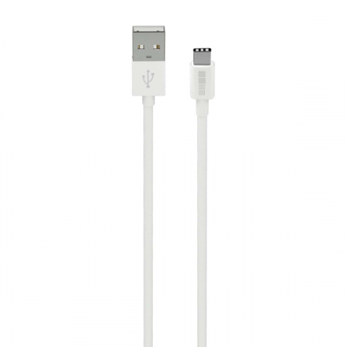 Кабель USB Type-C InterStep Type-C-USB-A USB 2.0 белый 1м