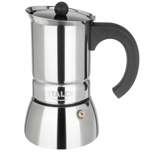 Кофейник Italco Napoli Induction 6 чаш.+кофе Arabica Brazil 90г