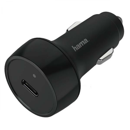 Автомобильное зарядное устройство Hama PD/QC 3A Black (00183285)