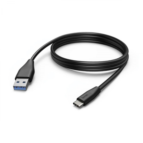 Кабель USB Type-C Hama 3 м USB Type-C USB- A Black (00183343)