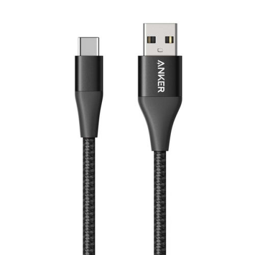 Кабель USB Type-C Anker PowerLine +II USB A USB C 3ft Black