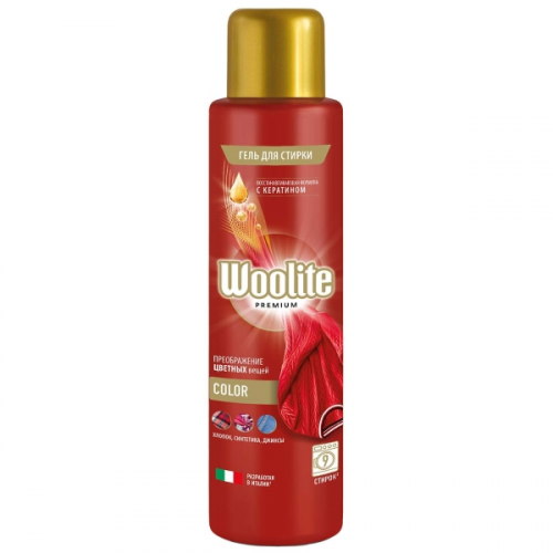 Моющее средство для стиральной машины Woolite Premium Color 450мл