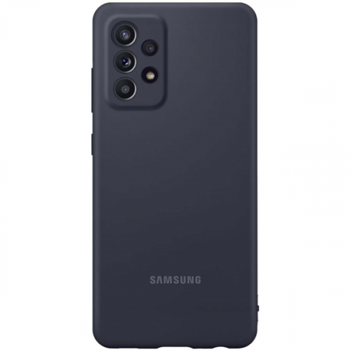 Чехол Samsung Silicone Cover A52 Black (EF-PA525)