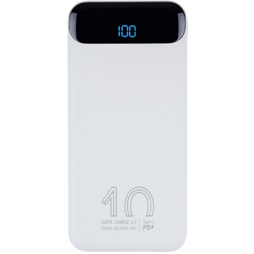 Внешний аккумулятор RIVACASE VA2540 (10000mAh) QC/PD белый
