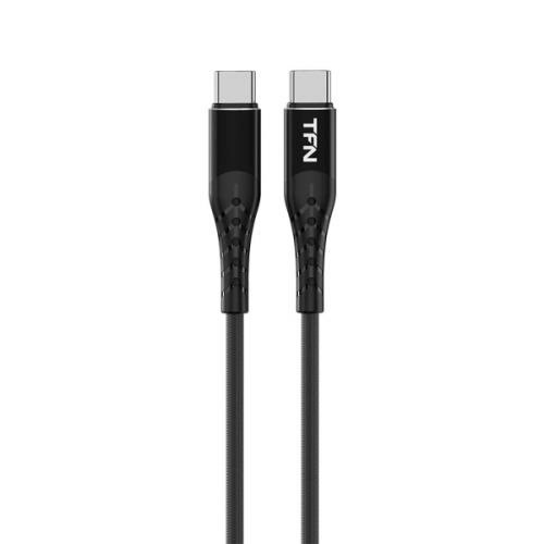 Кабель USB Type-C 0.6m black (TFN-CPDUSBCC06MBK)