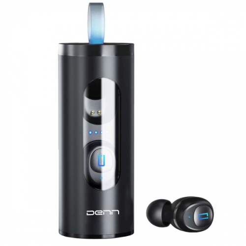Наушники True Wireless Denn TWS One Black