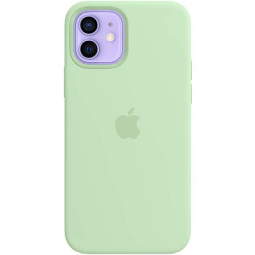 Чехол Apple iPhone 12 mini Silicone Case MagSafe Pistachio