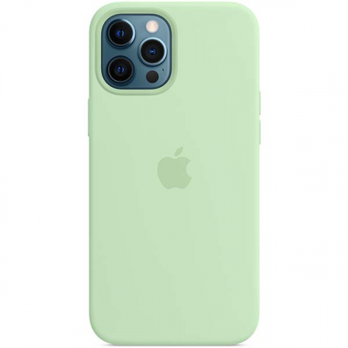 Чехол Apple iPhone 12 Pro Max Silicone Case MagSafe Pistachio